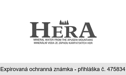 HERA MINERAL WATER FROM THE APUSEMI MOUNTAINS MINERÁLNÍ VODA ZE ZÁPADU KARPATSKÝCH HOR