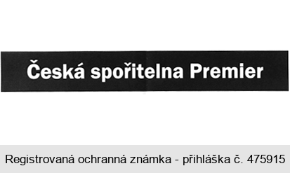 Česká spořitelna Premier