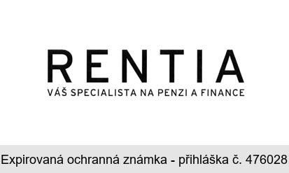 RENTIA VÁŠ SPECIALISTA NA PENZI A FINANCE