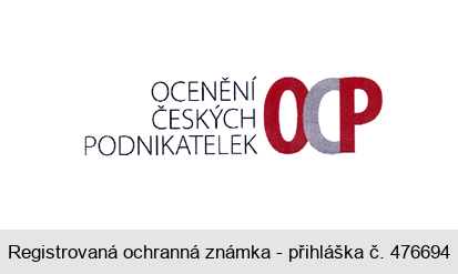 OCENĚNÍ ČESKÝCH PODNIKATELEK OCP