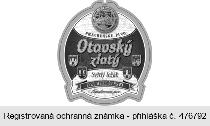 Otavský zlatý PRÁCHEŇSKÉ PIVO DEJ BŮH ŠTĚSTÍ SUŠICE HORAŽĎOVICE STRAKONICE PÍSEK