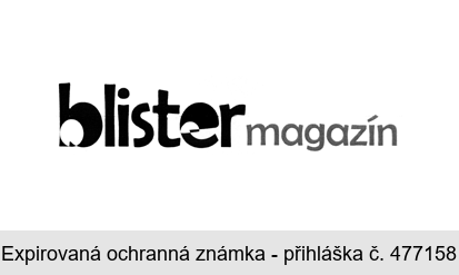 blister magazín