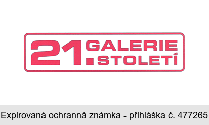 GALERIE 21. STOLETÍ