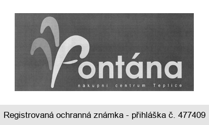 Fontána nákupní centrum Teplice