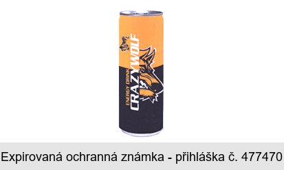 CRAZY WOLF ENERGY DRINK