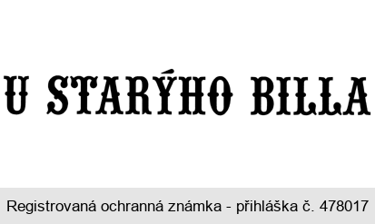 U STARÝHO BILLA