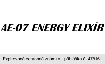 AE-07 ENERGY ELIXÍR