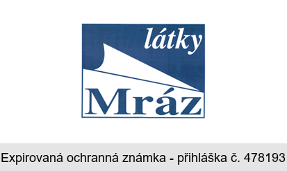 látky Mráz