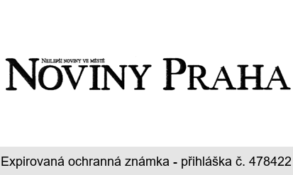 NOVINY PRAHA NEJLEPŠÍ NOVINY VE MĚSTĚ