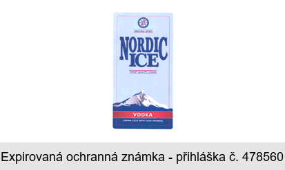 ORIGINAL SPIRIT NORDIC ICE FINEST QUALITY VODKA DRINK COLD WITH YOUR FRIENDS