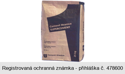 Cement Hranice SUPERCEMENT  Portlandský cement BUZZI
