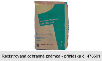Cement Hranice UNICEMENT Portlandský cement s vápencem BUZZI