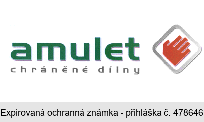 amulet chráněné dílny