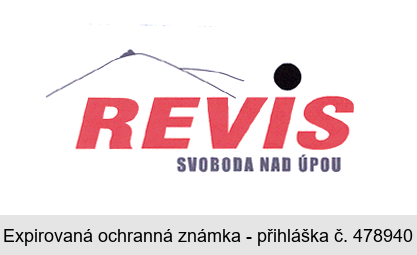 REVIS SVOBODA NAD ÚPOU