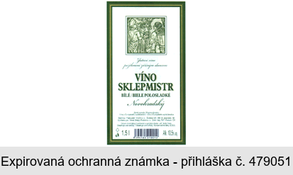 SKLEPMISTR Novohradský Zlatavé víno požehnané zářivým sluncem VÍNO BÍLÉ / BIELE POLOSLADKÉ