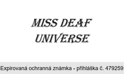 MISS DEAF UNIVERSE