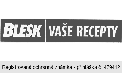 BLESK VAŠE RECEPTY