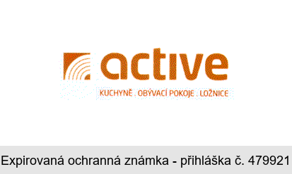 active KUCHYNĚ. OBÝVACÍ POKOJE. LOŽNICE