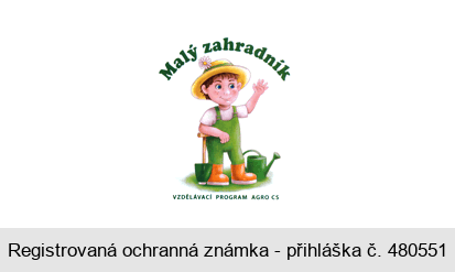 Malý zahradník VZDĚLÁVACÍ PROGRAM AGRO CS