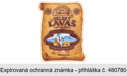 SELSKÝ LAVAŠ TRADIČNÍ STAROARMÉNSKÝ CHLÉB 2010 DIVOTYAN BROTHERS Bakery