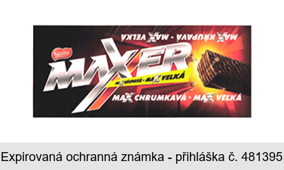 MAXER Nestle MAX KŘUPAVÁ - MAX VELKÁ