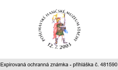 POŠUMAVSKÉ HASIČSKÉ MUZEUM STACHY 12. 7. 2003