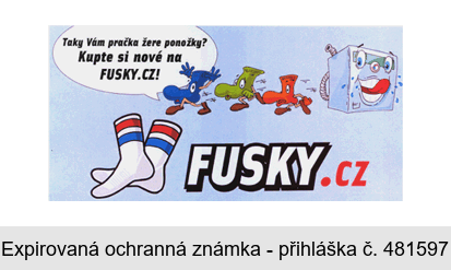 Taky Vám pračka žere ponožky? Kupte si nové na FUSKY.CZ! FUSKY.CZ
