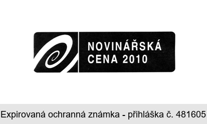 NOVINÁŘSKÁ CENA 2010