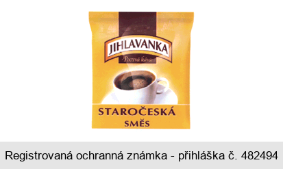 JIHLAVANKA Poctivá káva STAROČESKÁ SMĚS