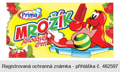 Prima MROŽÍK Jahodová dřeň