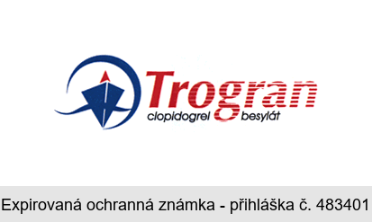 Trogran clopidogrel besylát
