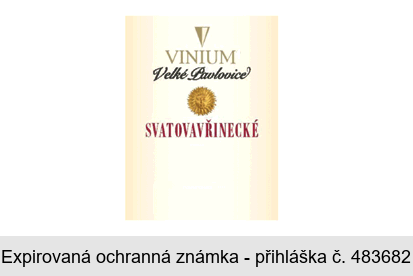 VINIUM Velké Pavlovice  SVATOVAVŘINECKÉ