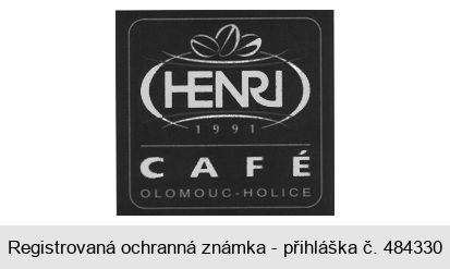 HENRI 1991 CAFÉ OLOMOUC - HOLICE