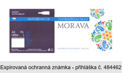 VINOHRADNICKÁ OBLAST MORAVA HROZNY RUČNĚ SBÍRANÉ VINAŘSTVÍ NATURVINI - BAVORY NATURVINI.CZ