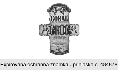 GORAL GROG Old healthy folks drink Original products of GAS Familia