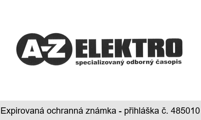 A-Z ELEKTRO specializovaný odborný časopis