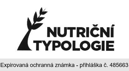 NUTRIČNÍ TYPOLOGIE
