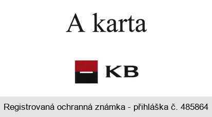 A karta KB