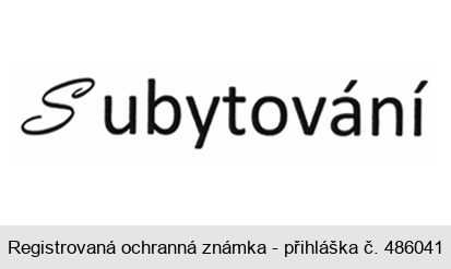 S ubytování