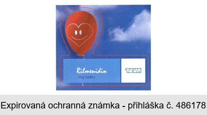 Rilmenidin 1 mg tablety TEVA