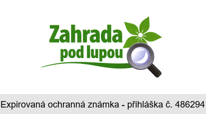 Zahrada pod lupou