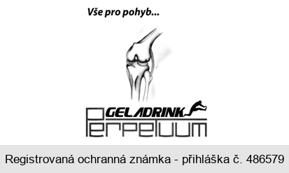Vše pro pohyb... GELADRINK Perpetum