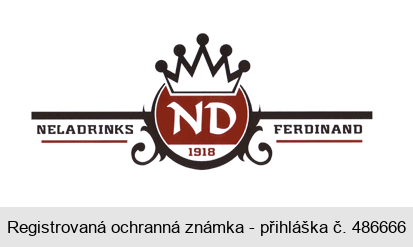 NELADRINKS ND 1918 FERDINAND