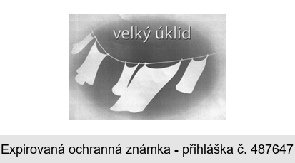 velký úklid