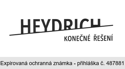 HEYDRICH KONEČNÉ ŘEŠENÍ