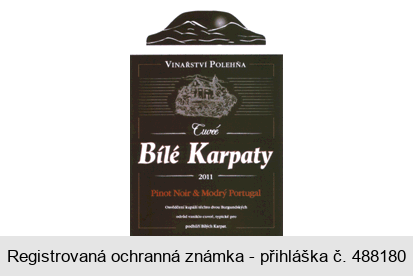 VINAŘSTVÍ POLEHŇA Cuveé BÍLÉ KARPATY 2011