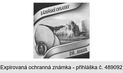 LÁZEŇSKÉ OPLATKY DR. ADLER