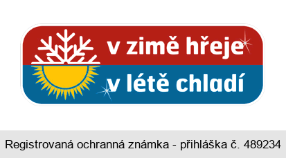 v zimě hřeje v létě chladí