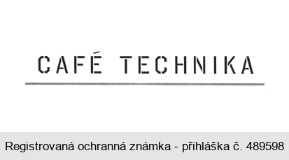 CAFÉ TECHNIKA