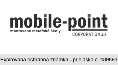 mobile-point montované mateřské školy CORPORATION a.s.